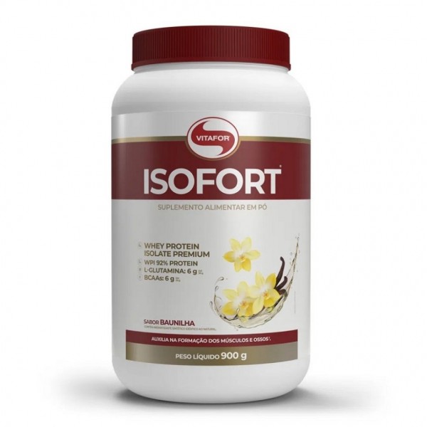 Isofort (900g) - Sabor: Baunilha