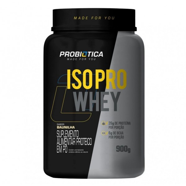 Iso Pro Whey (900g) - Sabor: Baunilha