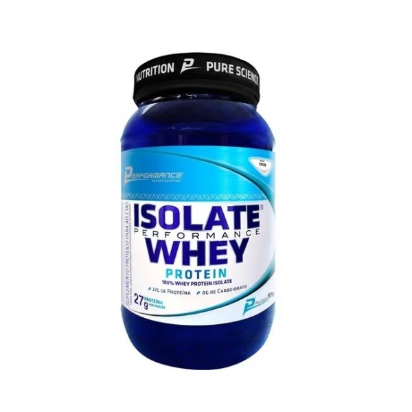 Isolate Whey Protein (909g) - Sabor: Morango
