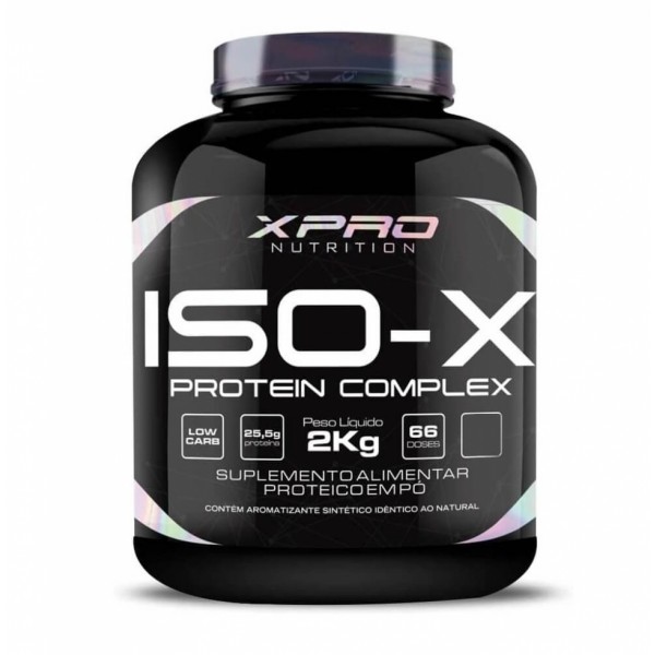 Iso-X Protein Complex (2kg) - Sabor: Morango
