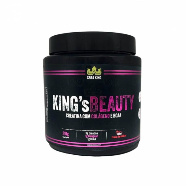 King´s Beauty (210g) - Sabor: Frutas Vermelhas