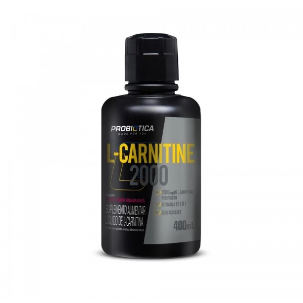 L-Carnitine 2000 (400 ml) - Sabor: Açai com Guaraná