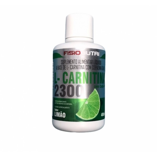 L-Carnitina com Coq-10 (480ml) - Sabor: Limão