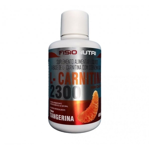 L-Carnitina com Coq-10 (480ml) - Sabor: Tangerina