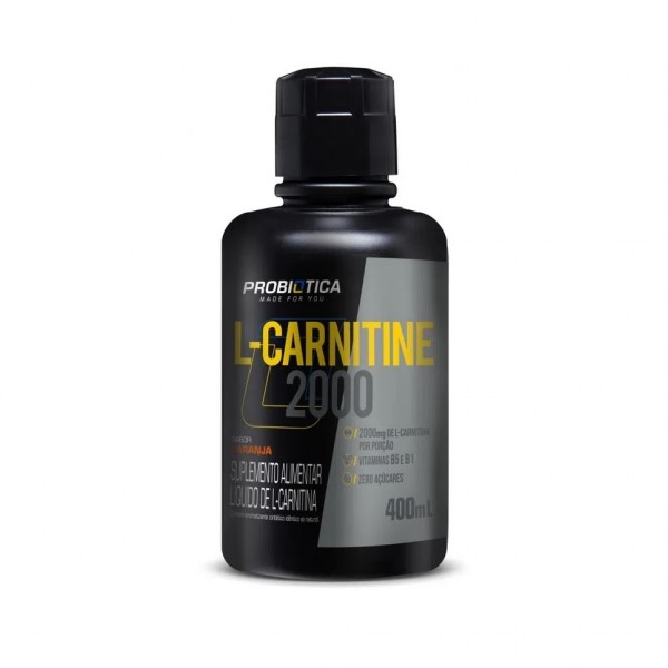 L-Carnitine 2000 (400 ml) - Sabor: Laranja