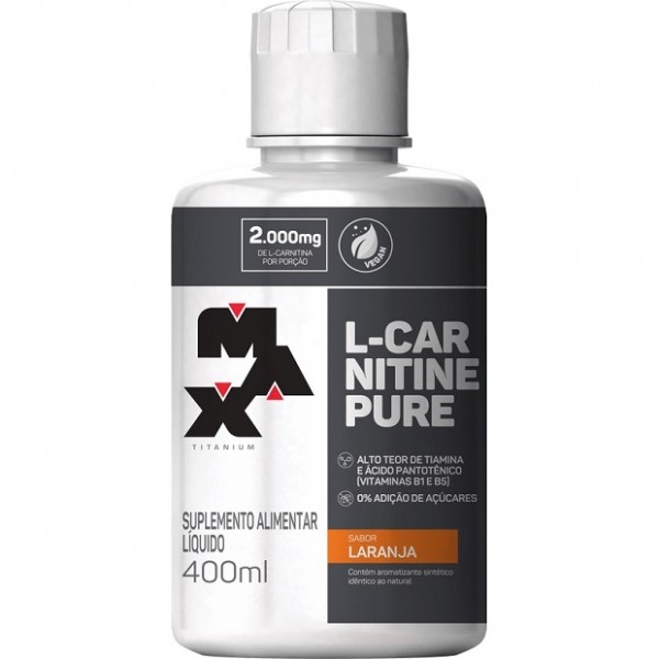 L-Carnitine 2000mg (400ml) - Sabor: Laranja