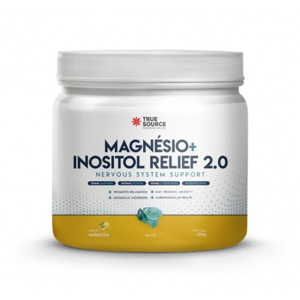 Magnésio + Inositol Relief 2.0 (375g) - Sabor: Maracujá