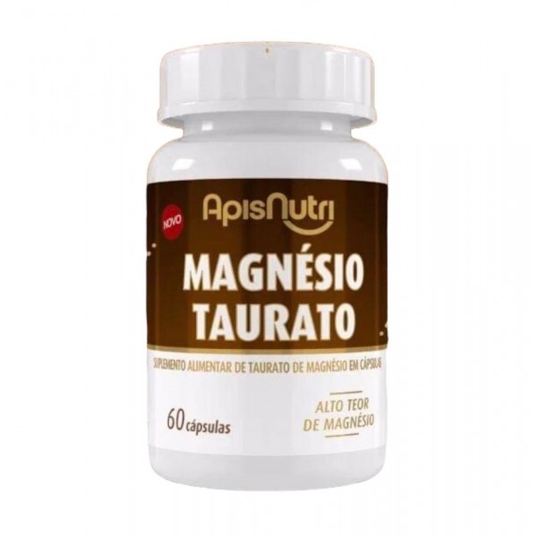 Magnésio Taurato (60 caps) - Padrão: Único
