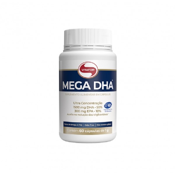 Mega DHA (60 Caps) - Padrão: Único
