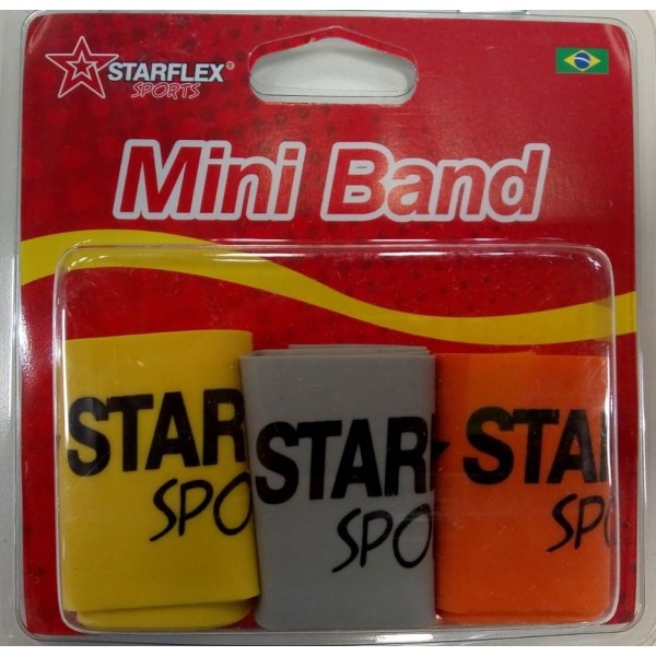 Kit Mini Band (Fraco / Médio / Forte) - Padrão: Único