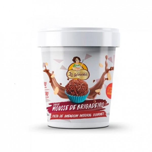 Pasta de Amendoim Integral Gourmet (1,05kg) - Sabor: Mousse de Brigadeiro