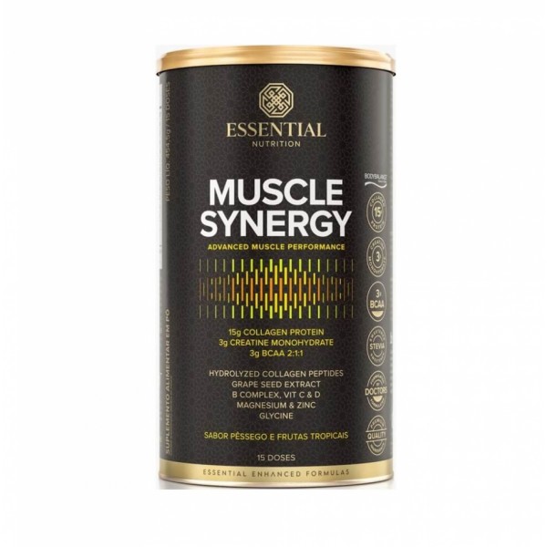 Muscle Synergy (454g) - Sabor: Pêssego e Frutas Tropicais