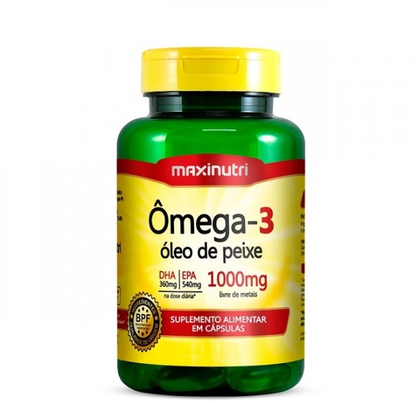 Ômega 3 1000mg (120 caps) - Padrão: Único