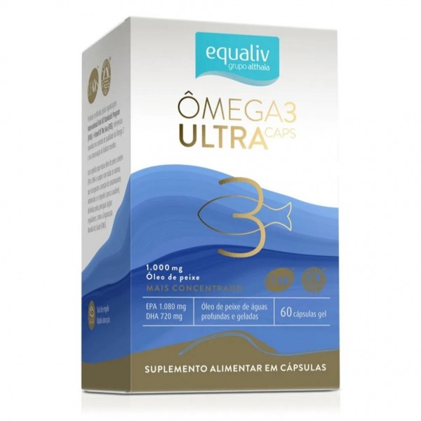 Ômega 3 Ultra Caps (60 caps) - Padrão: Único