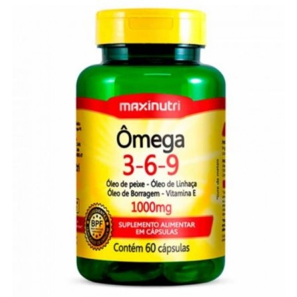 Ômega Triplo 1000mg (60 caps) - Padrão: Único
