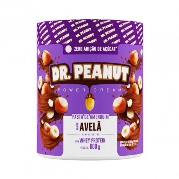 Pasta de Amendoim (600g) - Sabor: Avelã