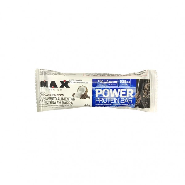 Power Protein Bar (41g) - Sabor: Chocolate c/ Coco
