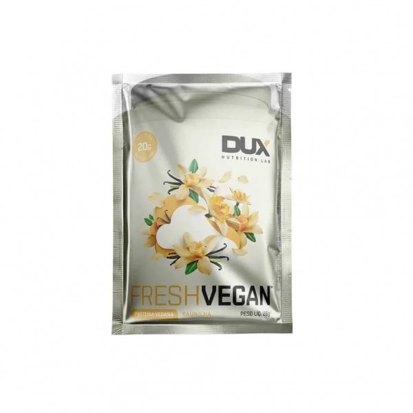 Fresh Vegan Sachê (26g) - Sabor: Baunilha