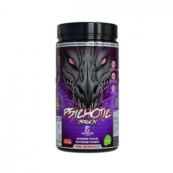 Psichotic Dragon (500g) - Sabor: Frutas Vermelhas