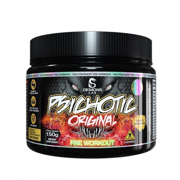 Psichotic Original (150g) - Sabor: Frutas Vermelhas