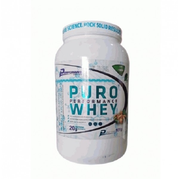 Puro Performance Whey (909g) - Sabor: Pistache