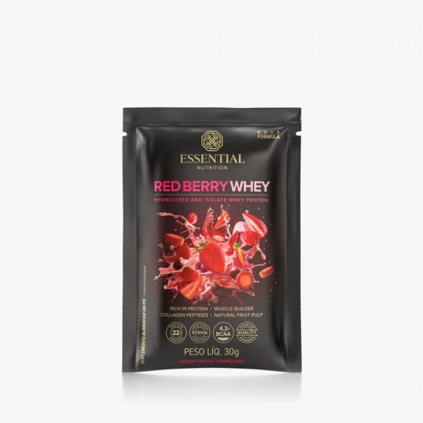 Red Berry Whey Sachê (30g) - Sabor: Frutas Vermelhas