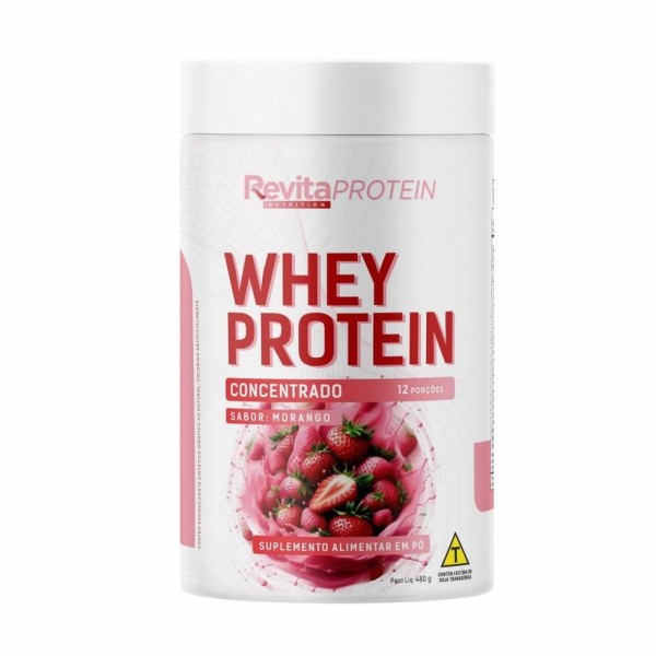 Revita Protein (480g) - Sabor: Morango