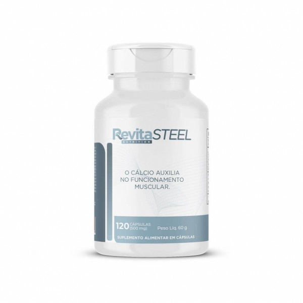 Revita Steel 500mg (120 caps) - Padrão: Único