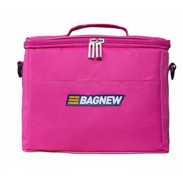 Bolsa Térmica 4 Potes - Economic Grande - Cor: Rosa