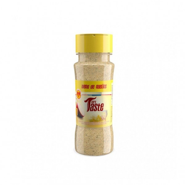 Tempero Baixo Sódio (55g) - Sabores - Sabor: Blend de Queijos