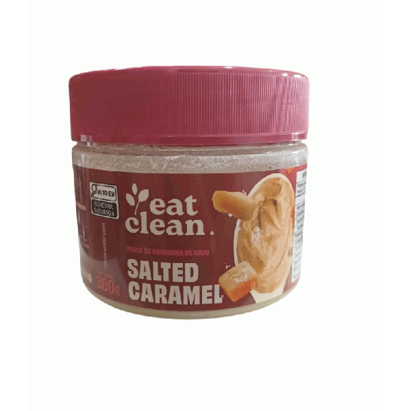 Pasta de Amendoim (300g) - Sabor: Salted Caramel / castanha de caju