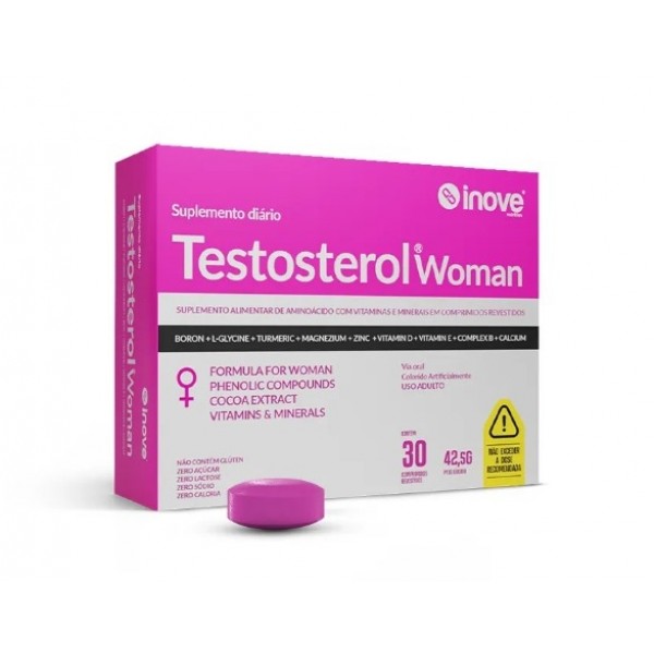 Testosterol Woman (30 caps) - Padrão: Único