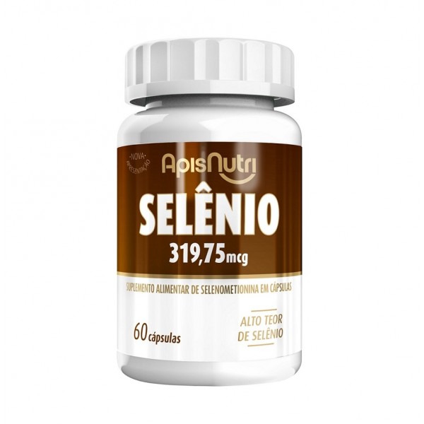 Selênio 319,75mg (60 caps) - Padrão: Único