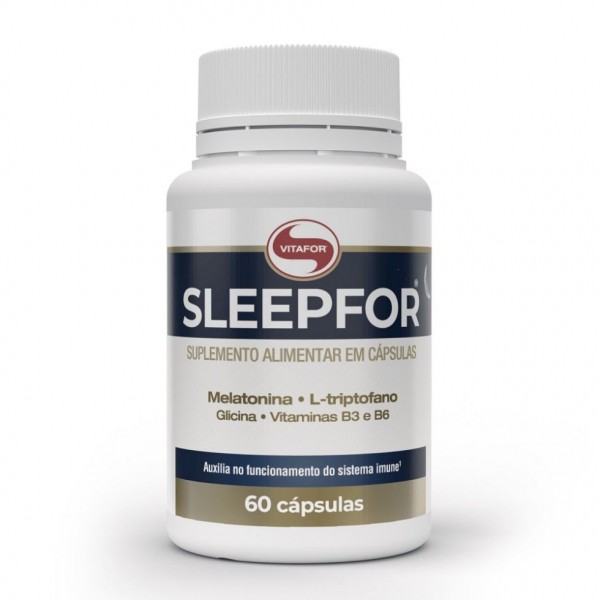 SleepFor (60 caps) - Padrão: Único