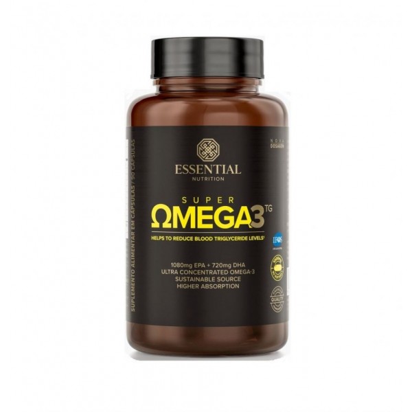 Super Omega 3 TG 1g (90 Caps) - Padrão: Único