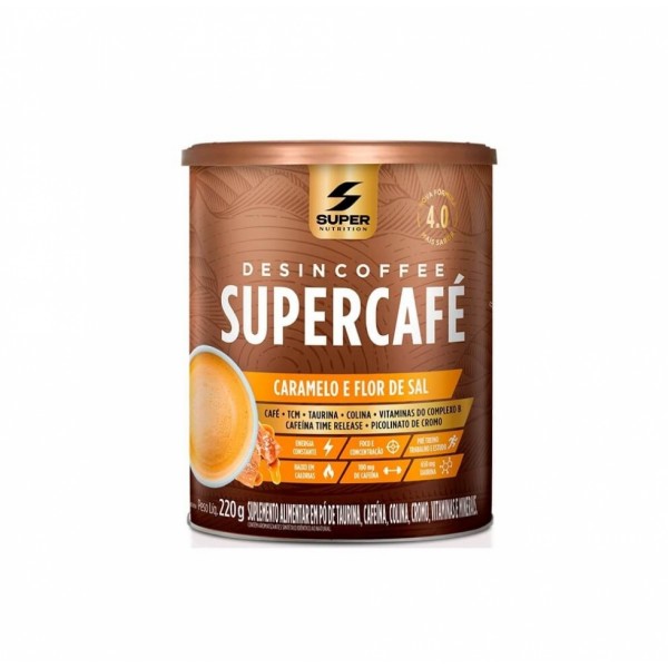 Supercafé Desincoffee (220g) - Sabor: Caramelo e Flor de Sal
