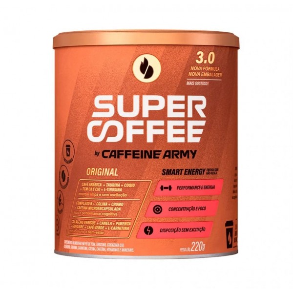 SuperCoffee 3.0 (220g) - Sabor: Original