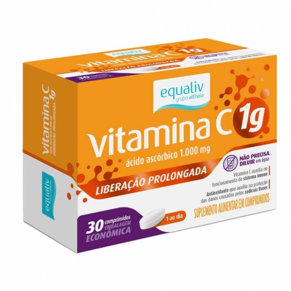 Vitamina C 1g (30 comp) - Padrão: Único