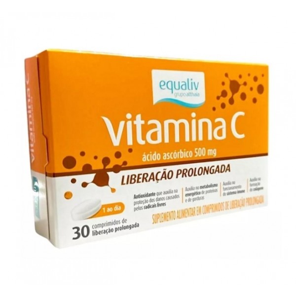 Vitamina C 500mg (30 comp) - Padrão: Único