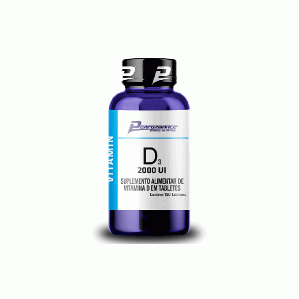 Vitamina D3 2000 UI (100 tabs) - Padrão: Único