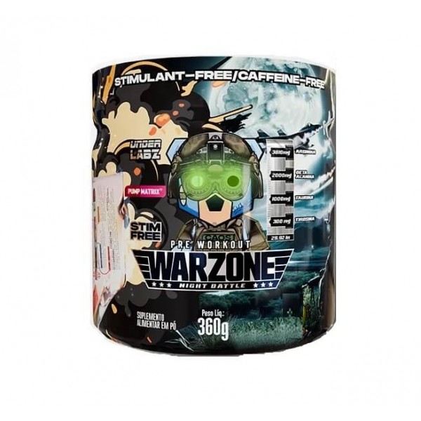 Warzone Night Battle (360g) - Sabor: Purple Blast