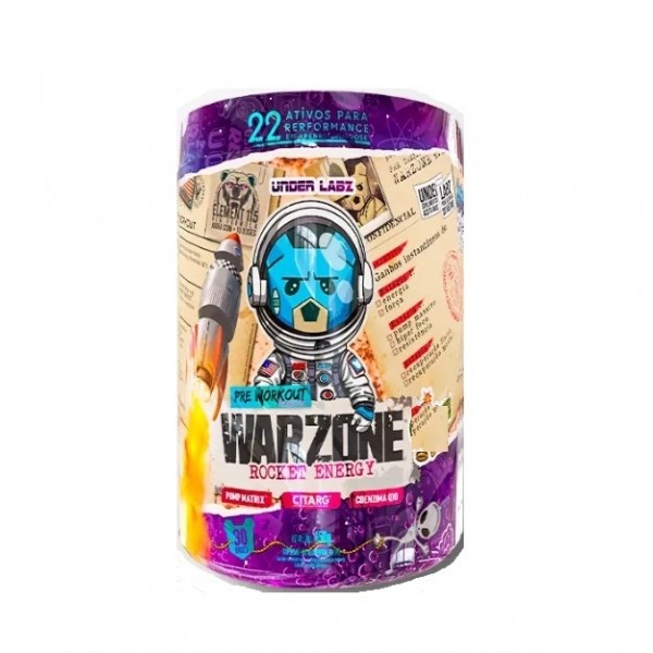 Warzone Rocket Energy (450g) - Sabor: Cosmic Fruit Battle