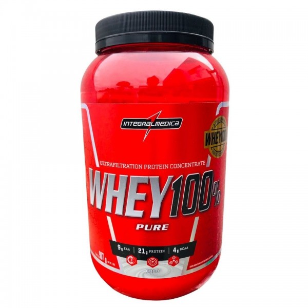 Whey 100% Pure Pote (907g) - Sabor: Coco