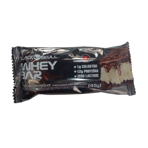 Whey Bar Gourmet (45g) - Sabor: Torta de Coco c/ Chocolate