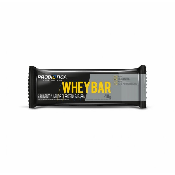 Whey Bar Low Carb (40g) - Sabor: Morango