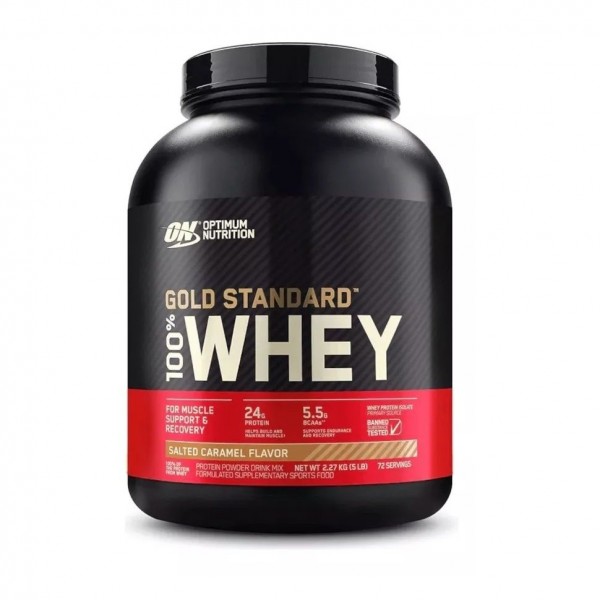 100% Whey Protein Gold Standard (2,270kg) - Sabor: Salted Caramel