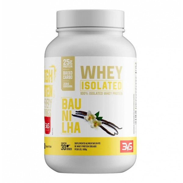 Whey Isolated (900g) - Sabor: Baunilha