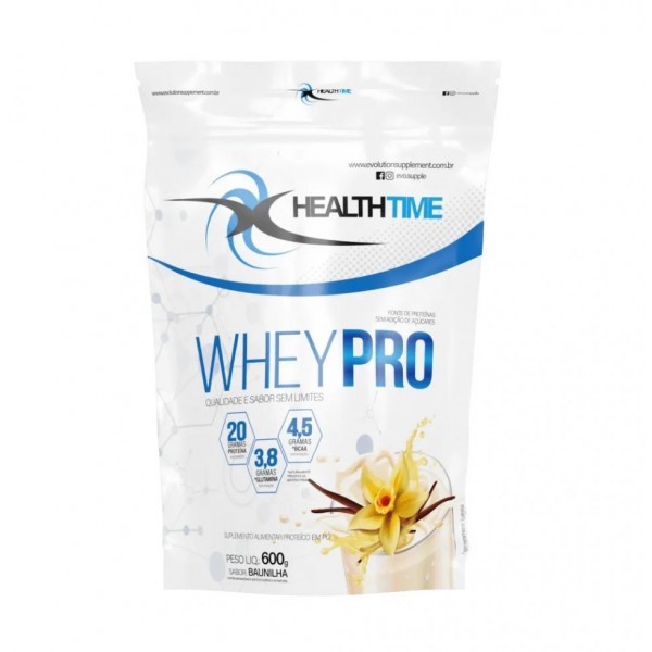 Whey PRO Refil (600g) - Sabor: Baunilha