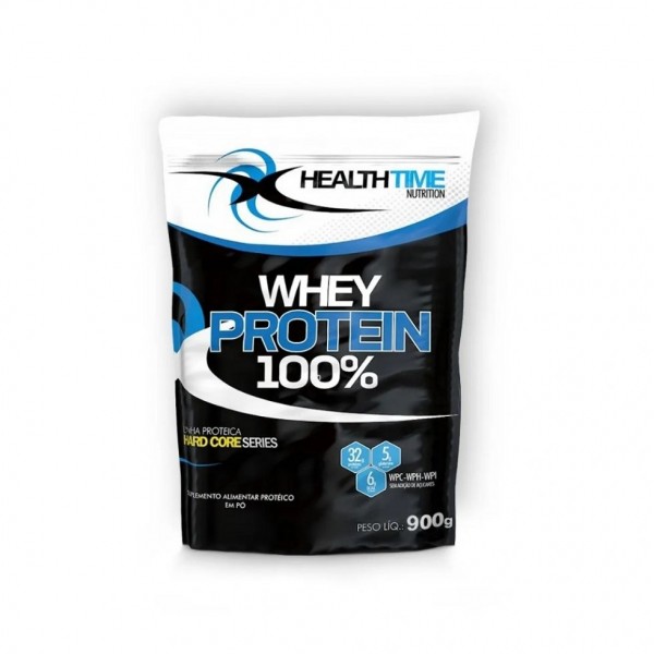 Whey Protein 100% Refil (900g) - Sabor: Baunilha