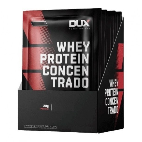 Whey Protein Concentrado Display (10 sachês) - Sabor: Baunilha (10 unid 30g)